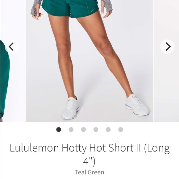 Lululemon size 6 hotty hot shorts - Picture 4 of 4